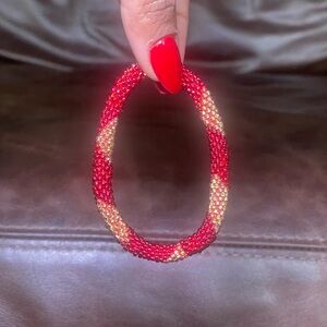 Sashka & Co. Nepalese glass bead bracelet